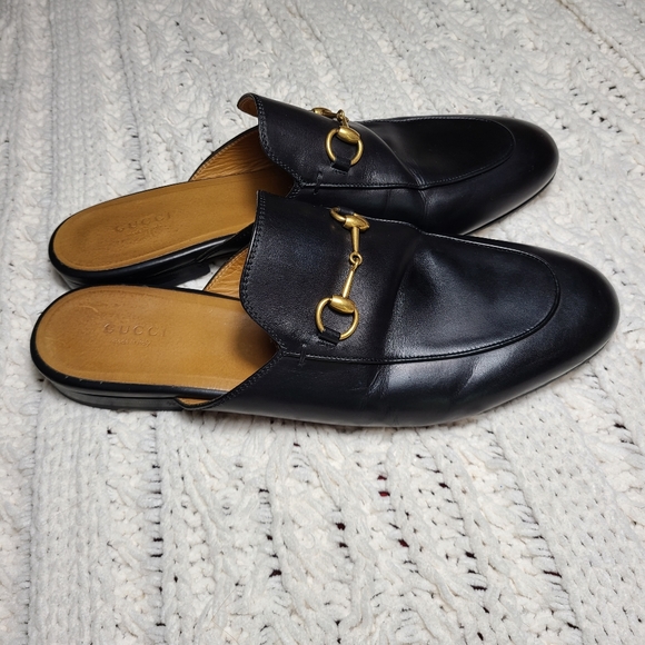 Gucci Princetown Leather Mule - Picture 4 of 8